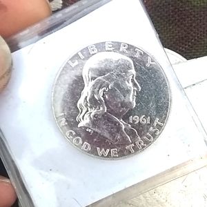 1961 proof 65 franklin